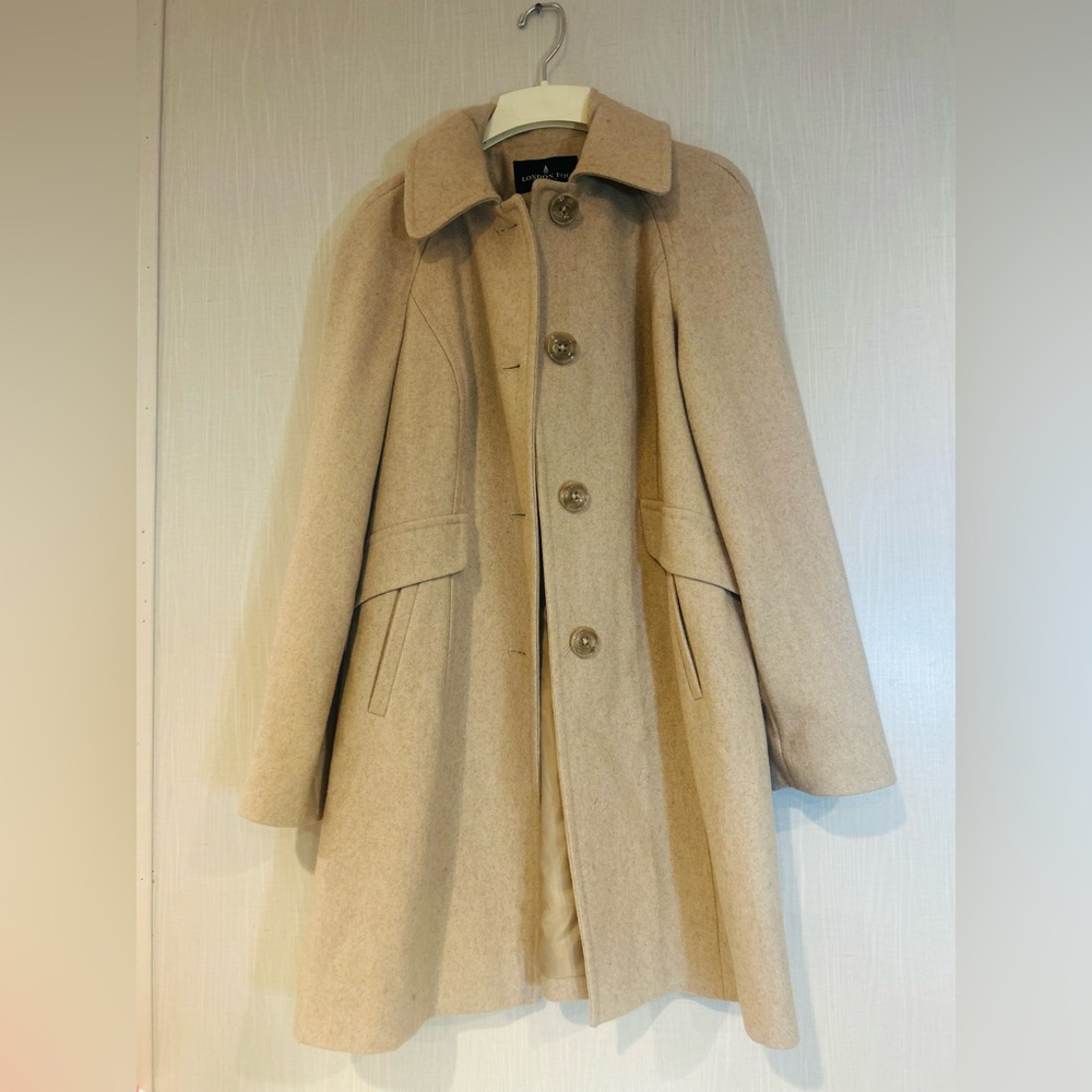 London Fog Tan Trench Coat
